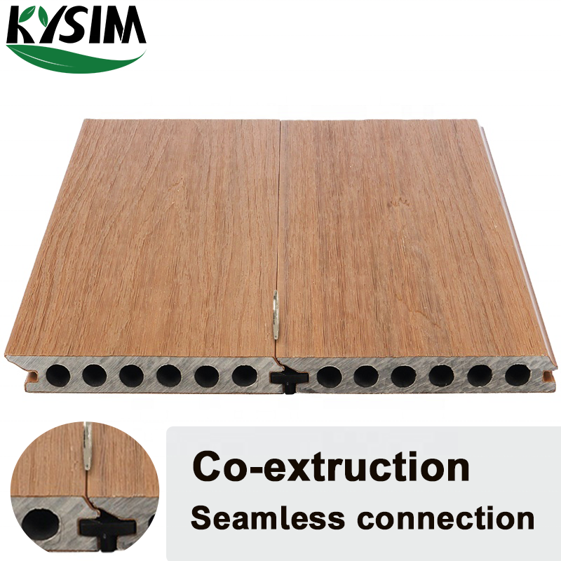 Composite Wood Other Boards Grooved Edge Composite Decking Board Exterior Outdoor Garden Terrace Patio Easy To Install decking