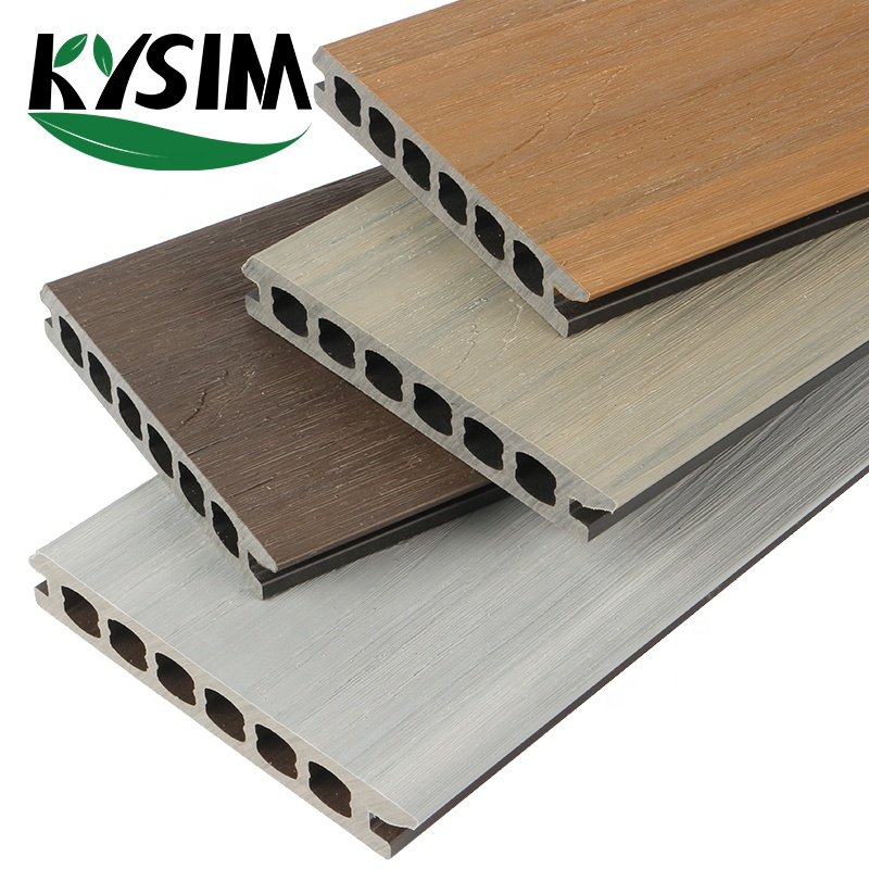 Composite Wood Other Boards Grooved Edge Composite Decking Board Exterior Outdoor Garden Terrace Patio Easy To Install decking