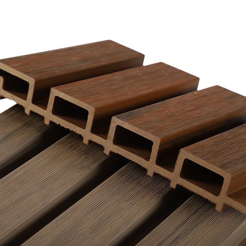 Outdoor Wpc Wood Composite Wall Cladding Panels Co-extruded Wpc Wall Panels Exterior Wooden Grain Composite Wall Paneling