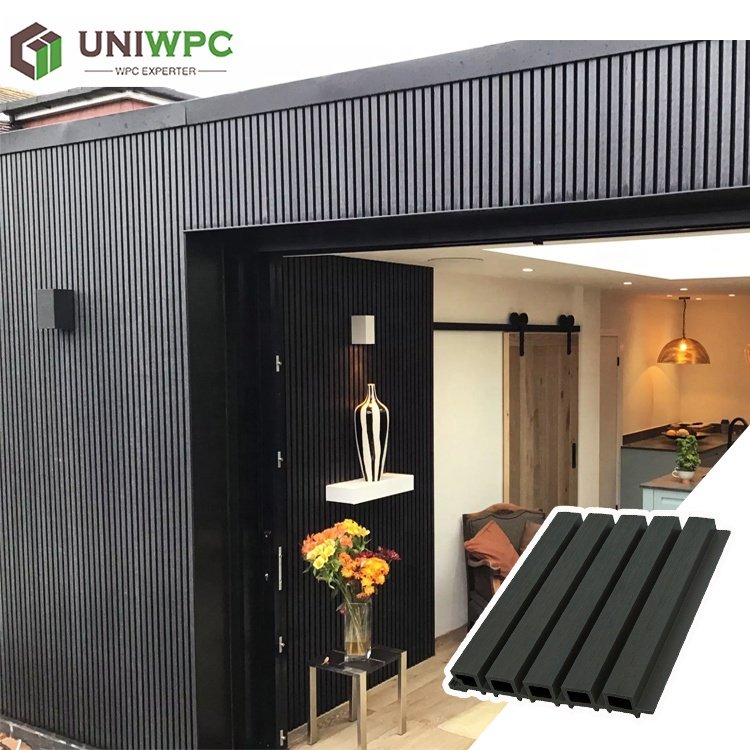 UNIWPC Alternative Co-extrusion WPC Wall panel Capped layer Board wall cladding Composite material