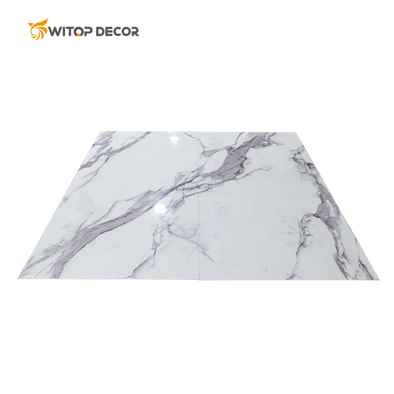 UV PVC Marble Sheet marble board wall panel alternative 3mm For Wall Decoration