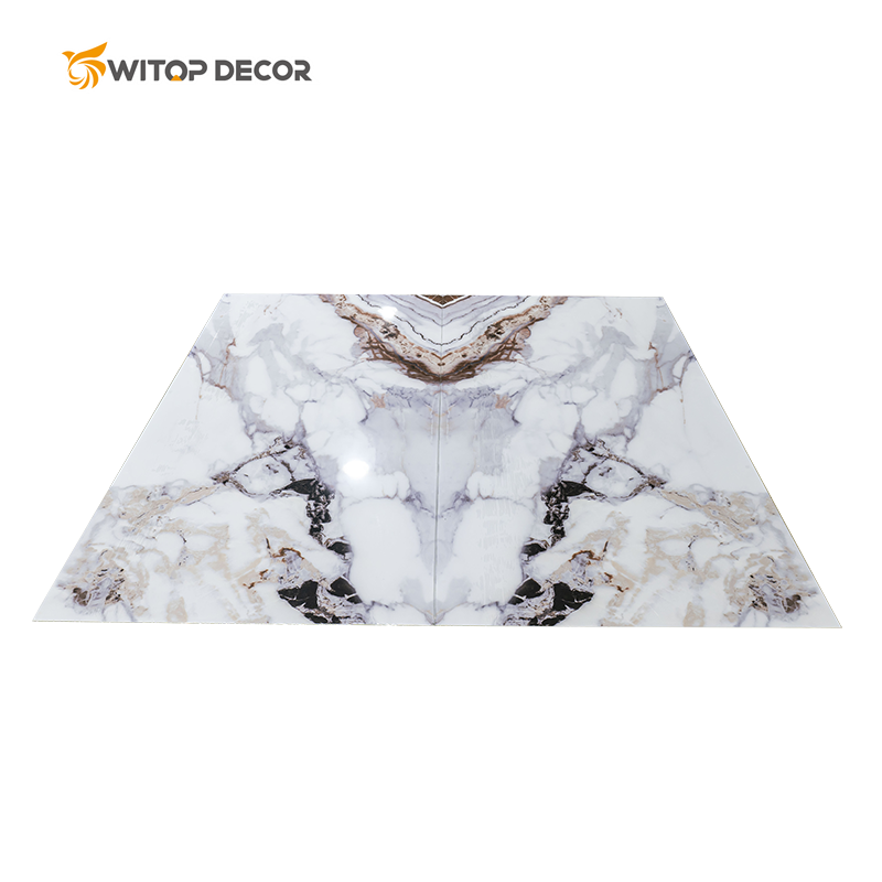 UV PVC Marble Sheet marble board wall panel alternative 3mm For Wall Decoration