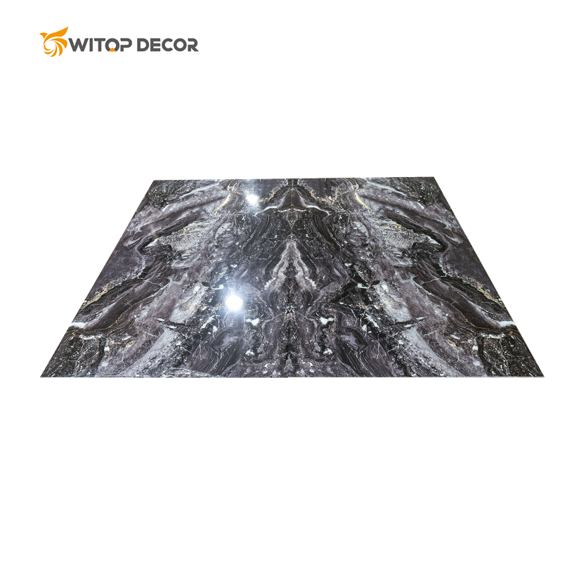 UV PVC Marble Sheet marble board wall panel alternative 3mm For Wall Decoration