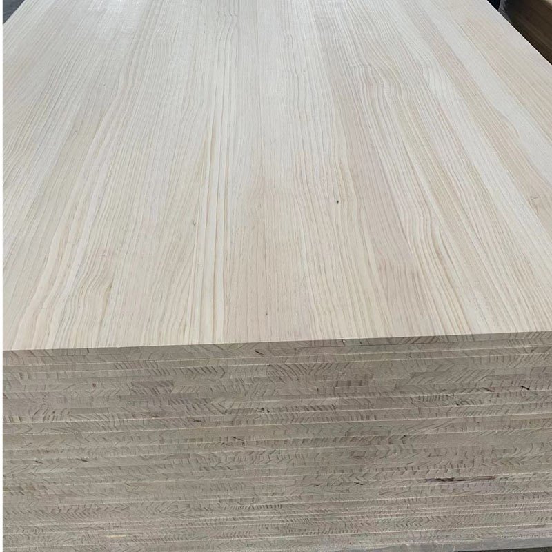 Solid wood panel 2440*1220*18mm Pine Rubber rwood finger joint board for furniture Construction