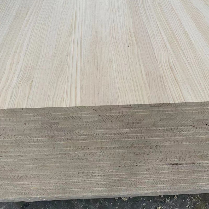 Solid wood panel 2440*1220*18mm Pine Rubber rwood finger joint board for furniture Construction