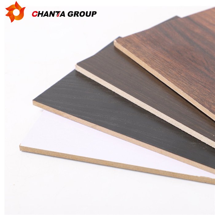 Made In China Coloured Faced Plywood Waterproof 15mm 18mm Sheet Melamine Mdf board