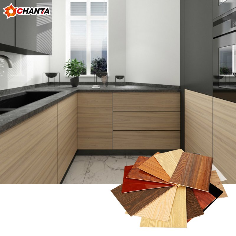 Made In China Coloured Faced Plywood Waterproof 15mm 18mm Sheet Melamine Mdf board