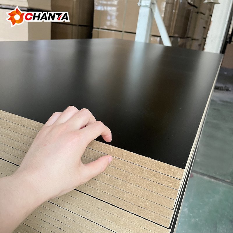 Made In China Coloured Faced Plywood Waterproof 15mm 18mm Sheet Melamine Mdf board
