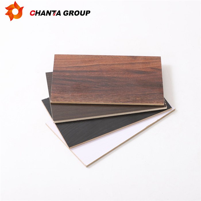 Made In China Coloured Faced Plywood Waterproof 15mm 18mm Sheet Melamine Mdf board