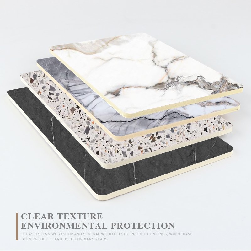Modern Style Decorative Wall Cladding Interior Pvc Wall Panel marble wall board
