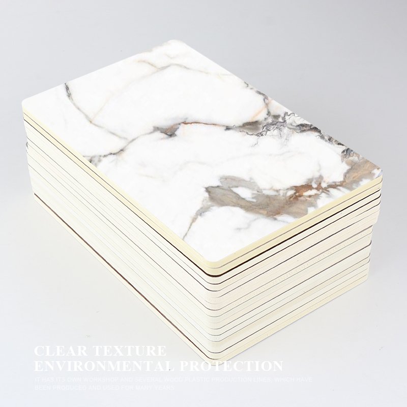 Modern Style Decorative Wall Cladding Interior Pvc Wall Panel marble wall board