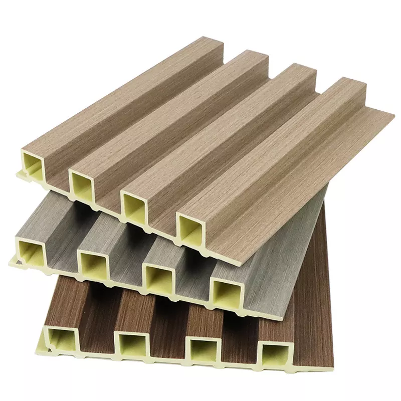 Co-extrusion WPC Exterior Wall Cladding Waterproof WPC Great 3D Wall Panels Decorative Wood Plastic Composite Wall Board