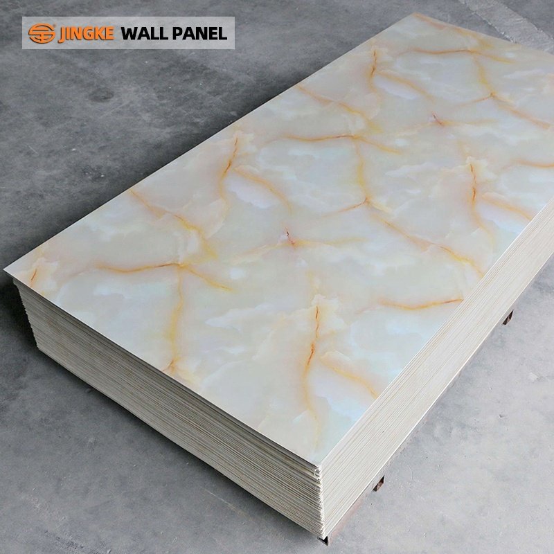PVC WALL PANEL UV Marble Wall Panel PVC Sheet for Interior Decoration Plastic UV Plate Wall Panel