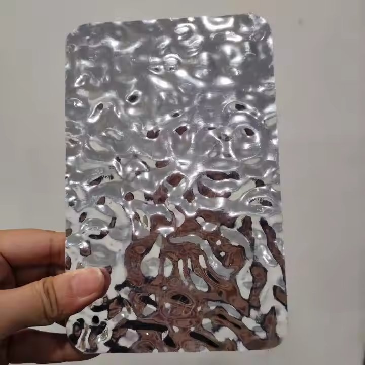 High quality factory direct supply of bamboo charcoal co-extruded water ripple wall panel