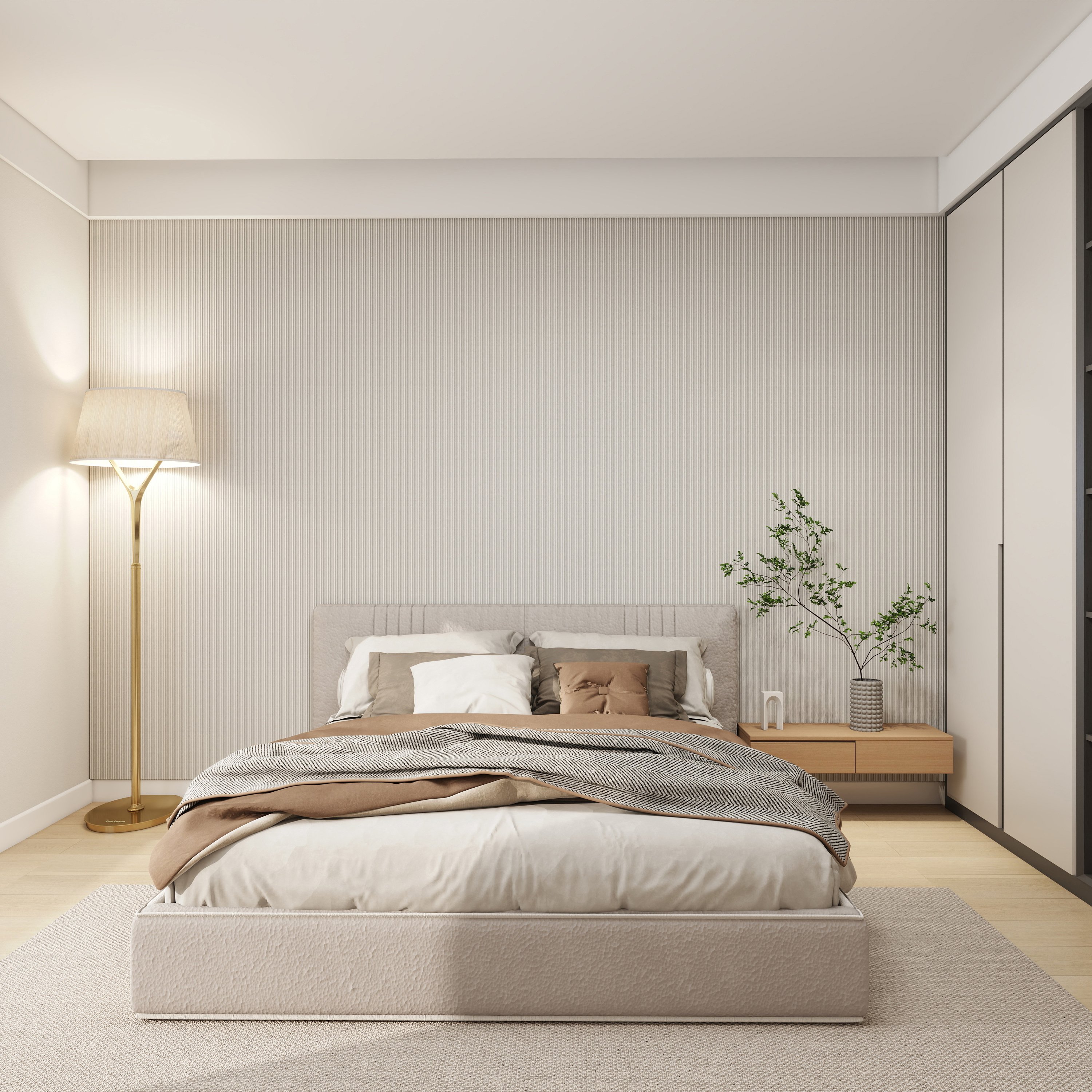 2024 New Type Shaped Wpc Board Wood Plastic Composite Waterproof 160*12 Interior Wood Wall Panels For Bedroom