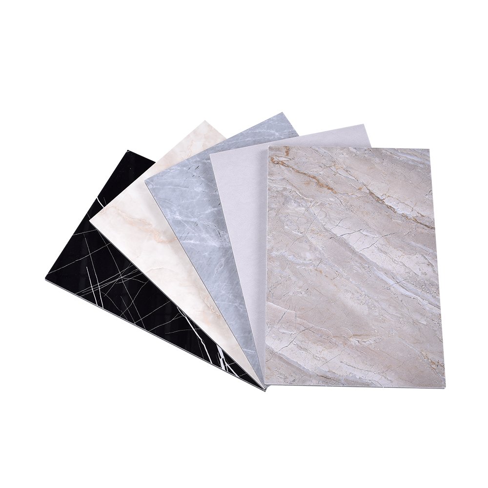 Feifan High Glossy PVC Faux Marble Wall Panels for Hotel Public Areas Luxury Interior Wall Board