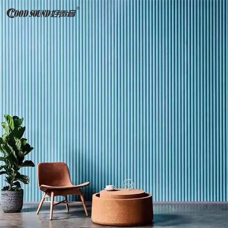 GoodSound Apartment Interior Decor Wall Board Round Wood Cladding Fluted Panel/Sample link