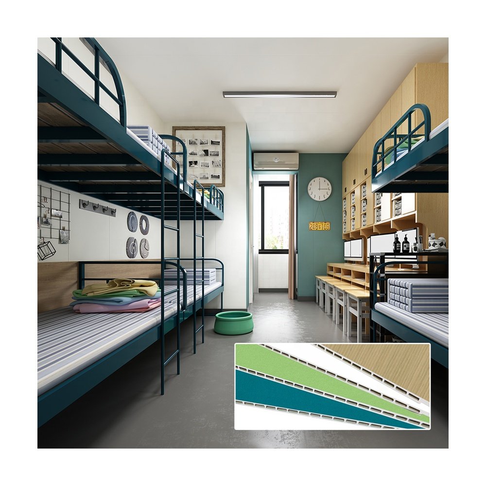 Interior Decoration Eco-friendly PVC Board WPC School Wall Cladding
