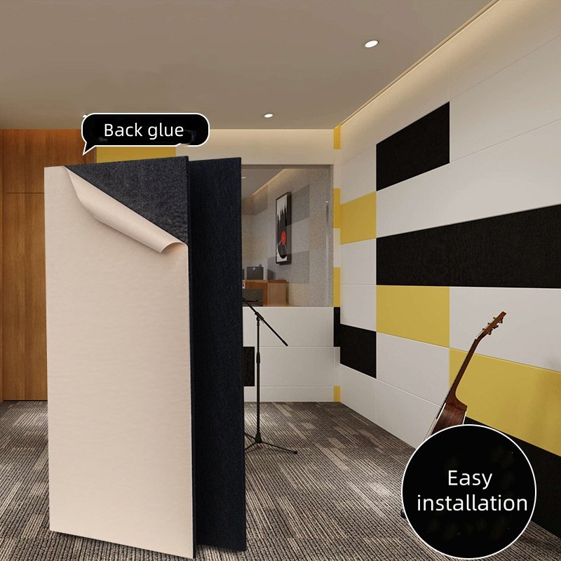 100% Polyester Hexagon Acoustic Panel Sound Proof Wall Panels Boards Wall Acoustic Panel