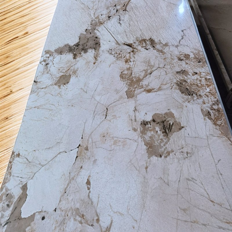 PVC Marble Sheet Wall Board UV Marble sheet PVC Interior Decking Luxury Decors for Villa and others wallpapers/wall panels