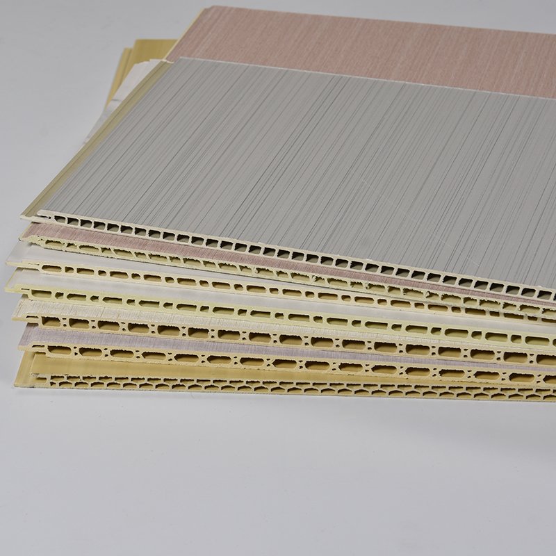 Hot-sale Waterproof Wood Plastic wood veneer Carbon crystal plate bamboo fiber board Composite mirror Wall Panel