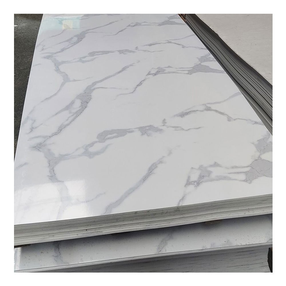 JINXING Factory Price Laminate 3D Wall Panel Replacement UV PVC Plates Wall Decor Faux Wall Board For Living Room