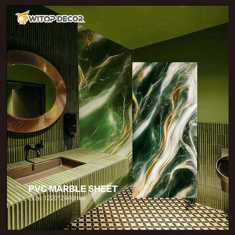 Best selling UV marble Sheet pvc laminated sheet high glossy alternative board indoor decorative for indoor wall decoration