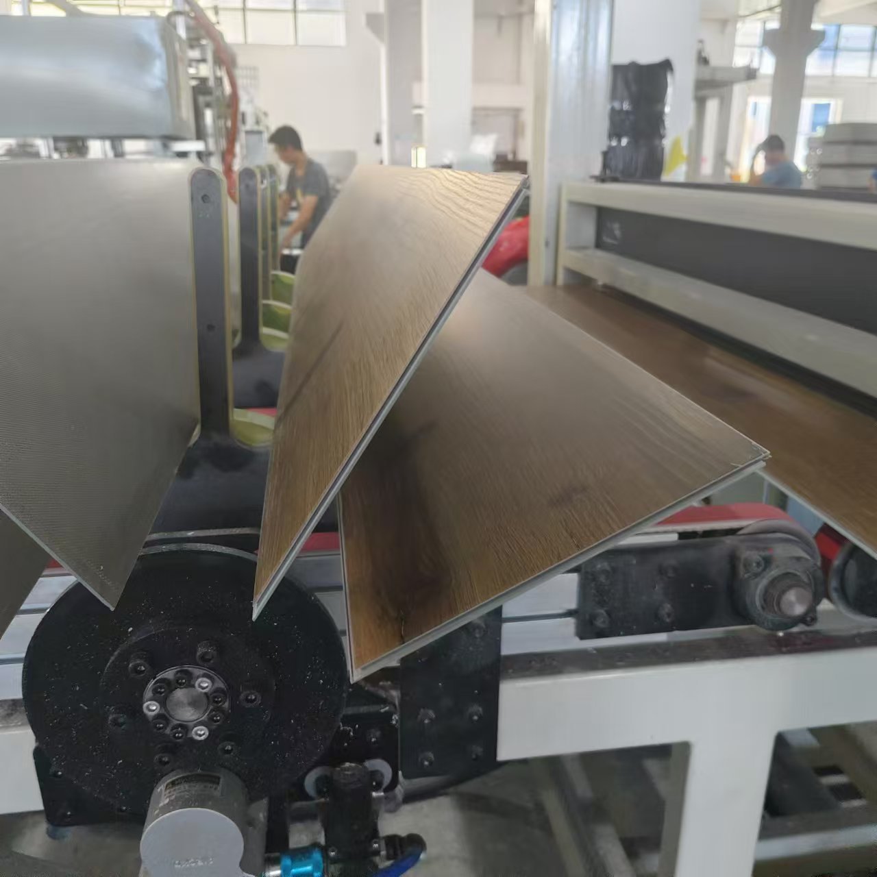 Luxury PVC Vinyl Interlocking Floor Board Anti-Slip Grain Surface Easy DIY Installation Residential Hotel Use Available Various