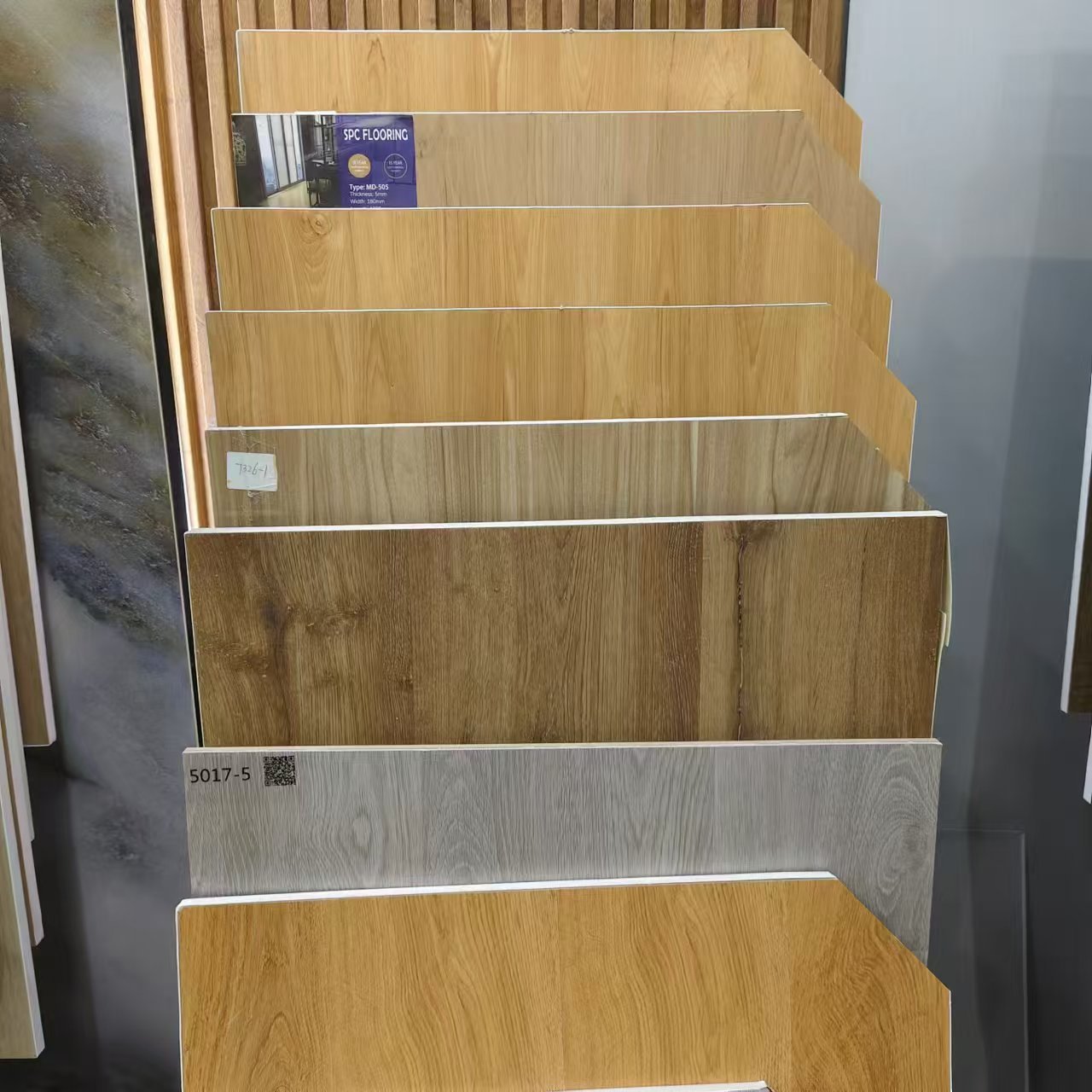 Luxury PVC Vinyl Interlocking Floor Board Anti-Slip Grain Surface Easy DIY Installation Residential Hotel Use Available Various