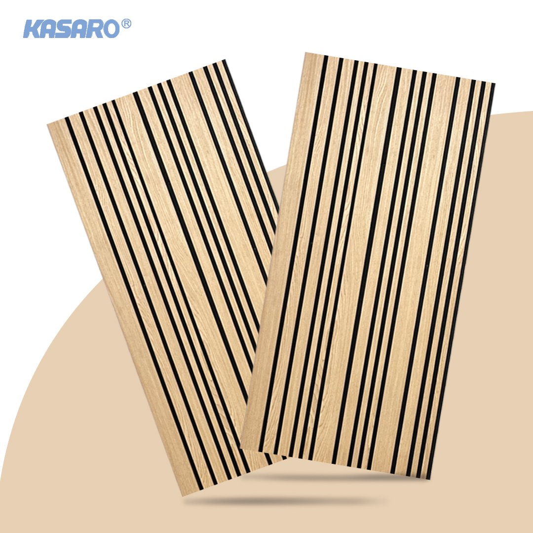 KASARO OEM Felt Acoustic Panels Soundproof Wall Panel 3D Board
