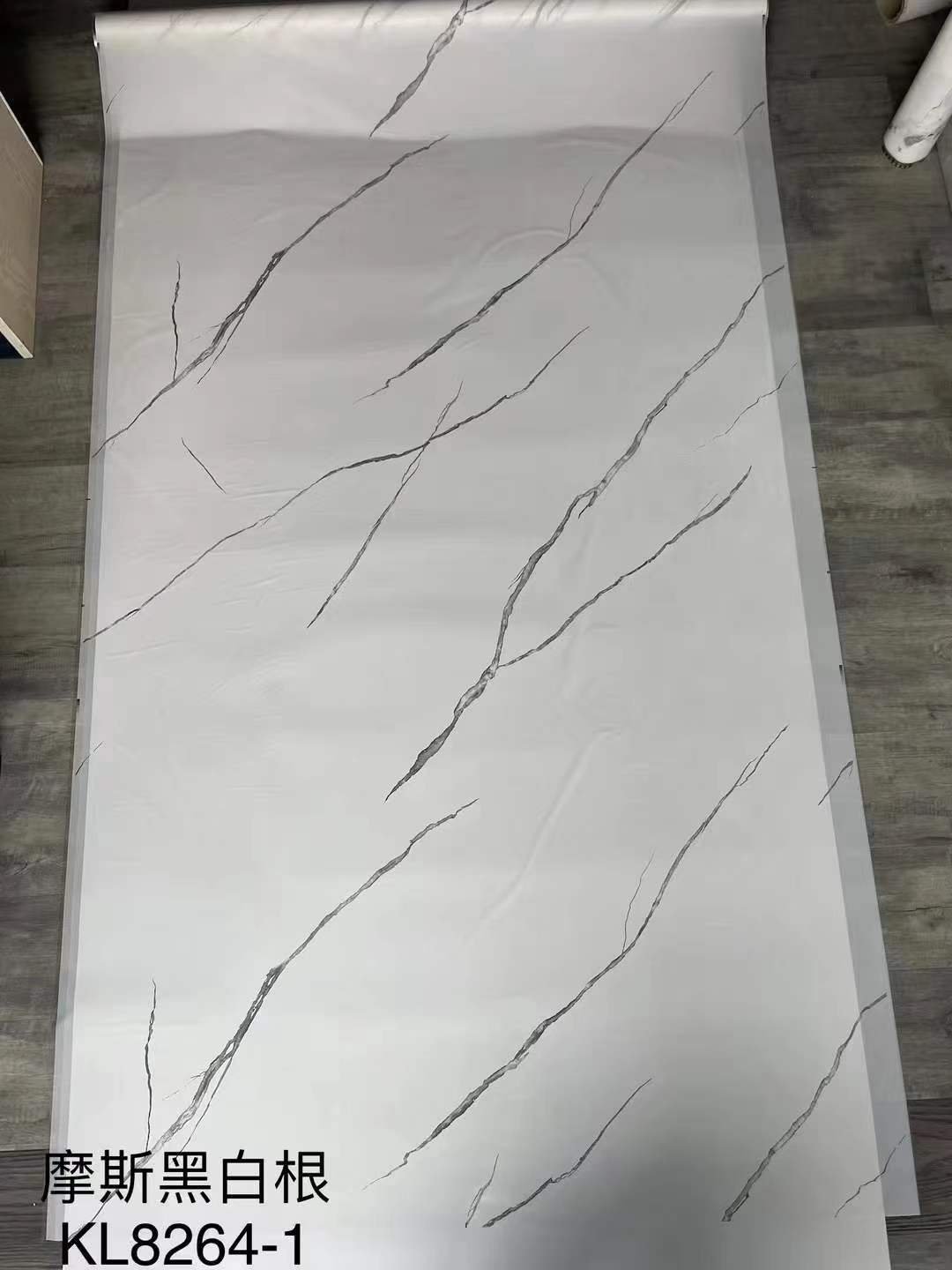 High glossy 3mm flexible PVC uv marble sheet& pvc marble sheet for indoor&marble alternative for wall decoration