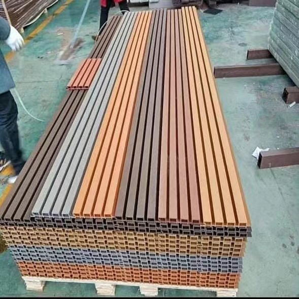 Waterproof Wood Plastic Composite Wall Panel Wpc Cladding Interior Exterior Pvc Other Boards Wall Panels/boards Wpc Wall Panel