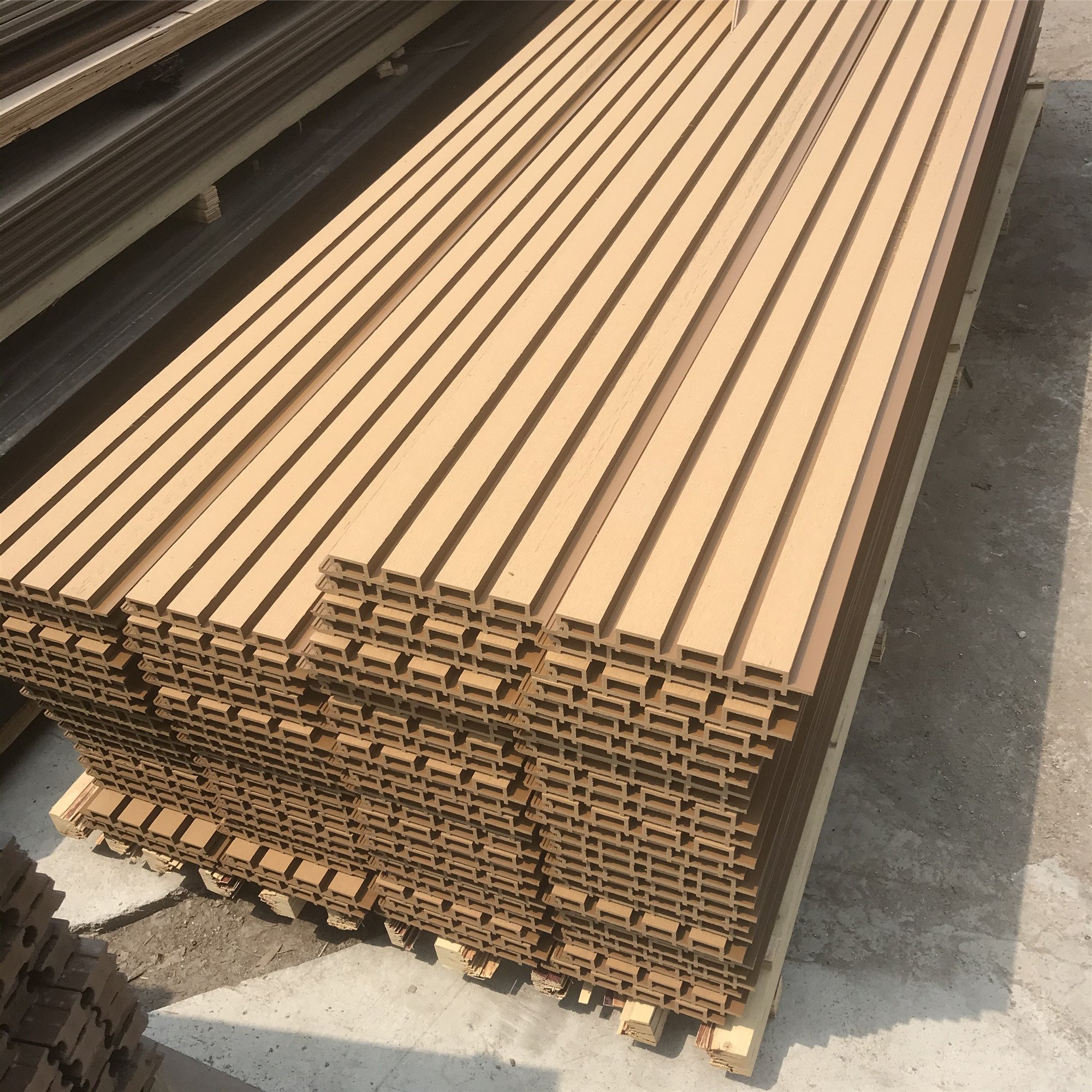 Waterproof Wood Plastic Composite Wall Panel Wpc Cladding Interior Exterior Pvc Other Boards Wall Panels/boards Wpc Wall Panel