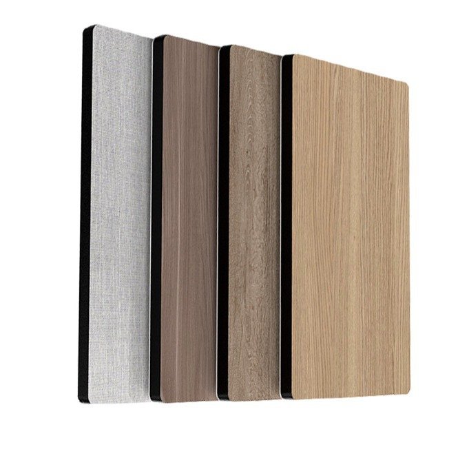 Modern 2400mm Wall Board Bamboo Charcoal Wood Veneer WPC Waterproof Living Room Household
