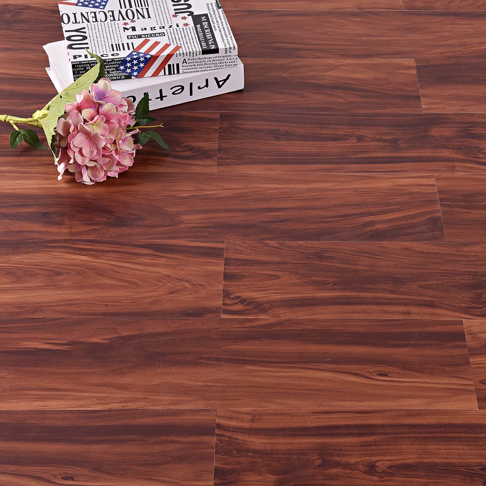 Indonesia hot selling 100% waterproof fireproof self-adhesive LVT plastic floor PVC floor tile dry back vinyl floor board