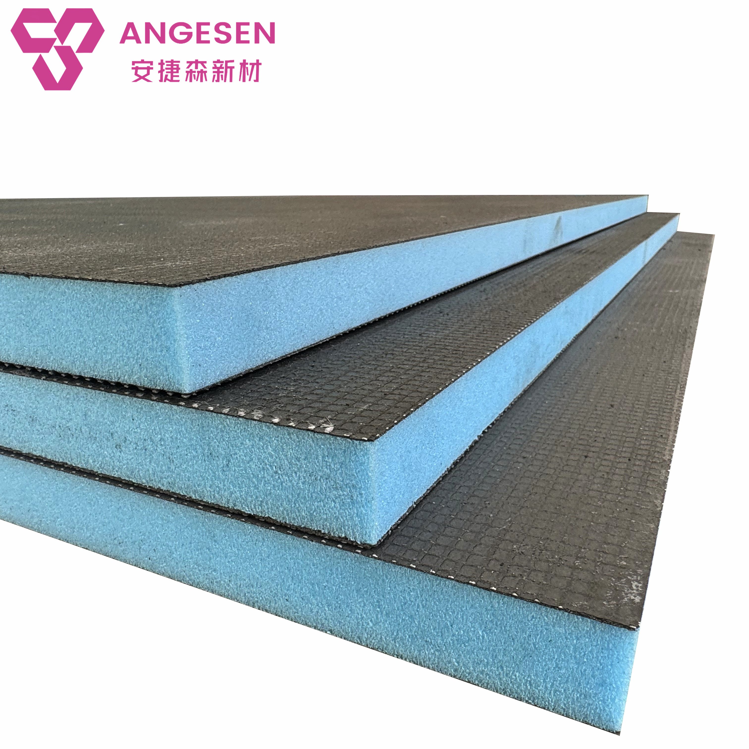 AGS factory direct sale XPS High Molecular Coated Alkali-resistant Surface Tile Backer Board