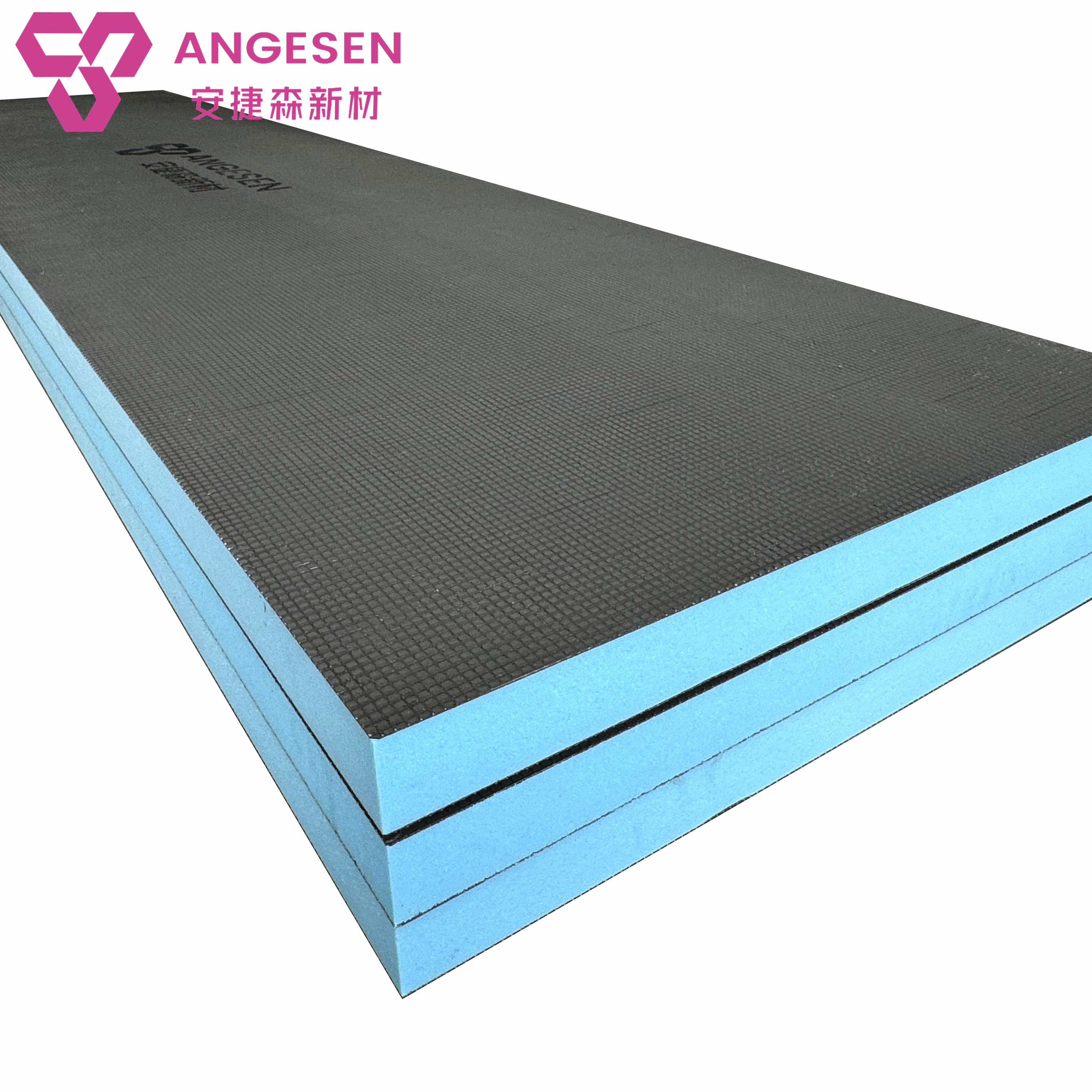 AGS factory direct sale XPS High Molecular Coated Alkali-resistant Surface Tile Backer Board