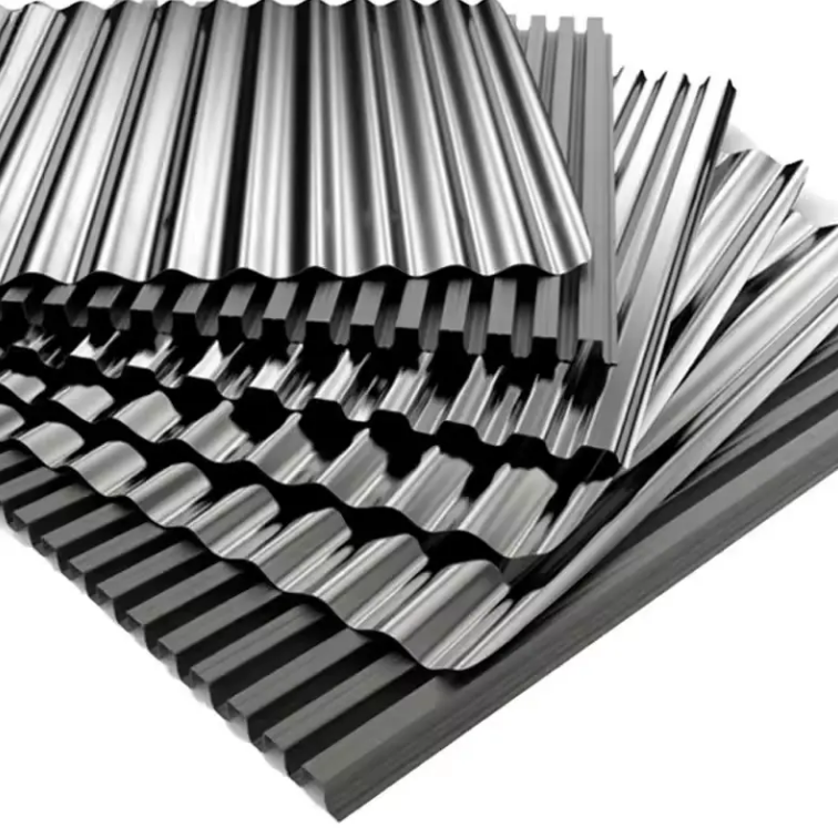 0.45mm Galvalume Corrugated Roofing Sheets AZ50 Aluzinc Board for Building Construction