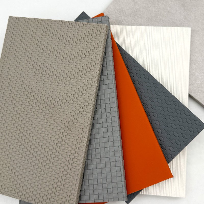 Luxury Classic 8mm PVC & Leather Wall Panel WPC Interior Wall Board with Acoustic Insulation & Carbon Jin for Indoor Apartments
