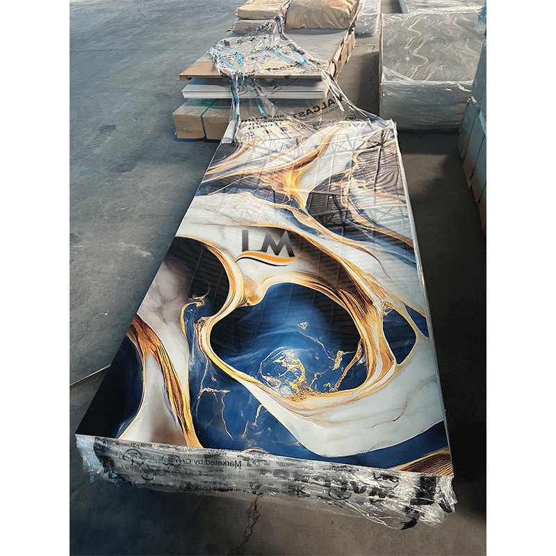 Other Boards Panel Pvc Marble Calacatta 4x8 Pvc Marble Sheet For Inteior Design