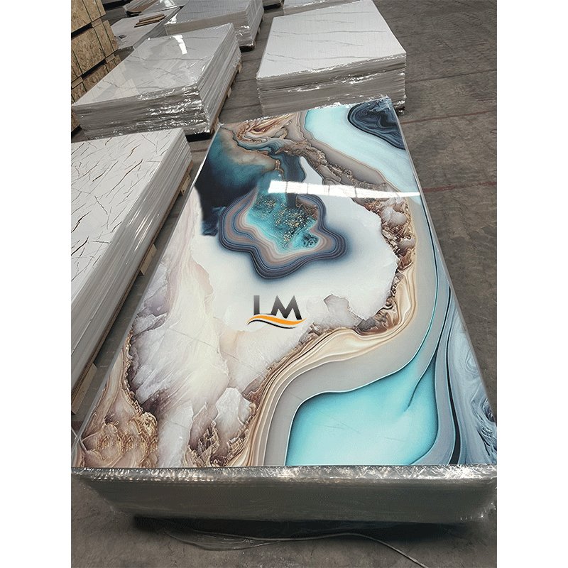 Other Boards Panel Pvc Marble Calacatta 4x8 Pvc Marble Sheet For Inteior Design