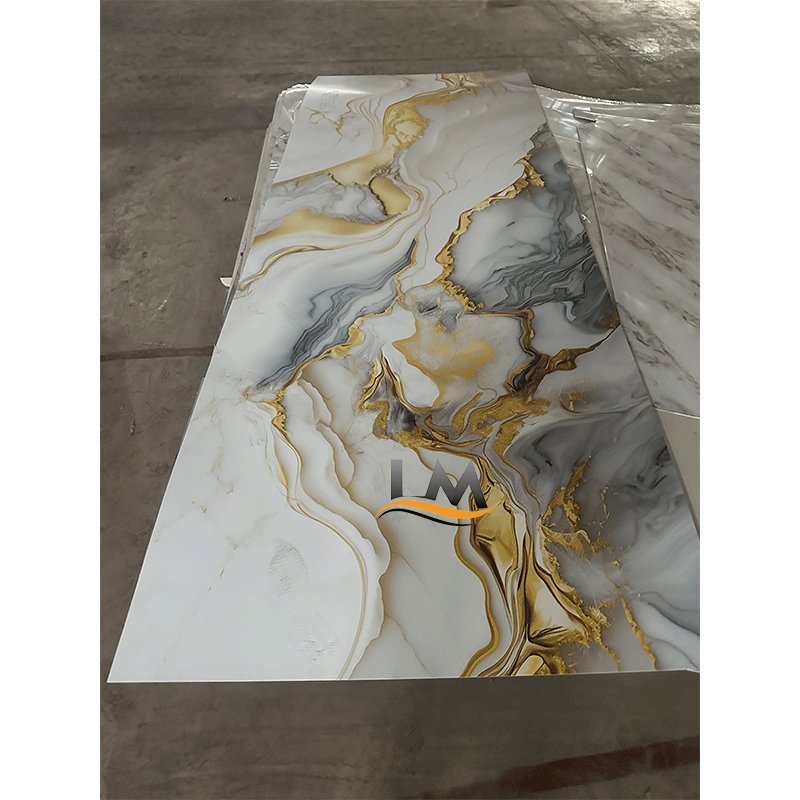 Other Boards Panel Pvc Marble Calacatta 4x8 Pvc Marble Sheet For Inteior Design