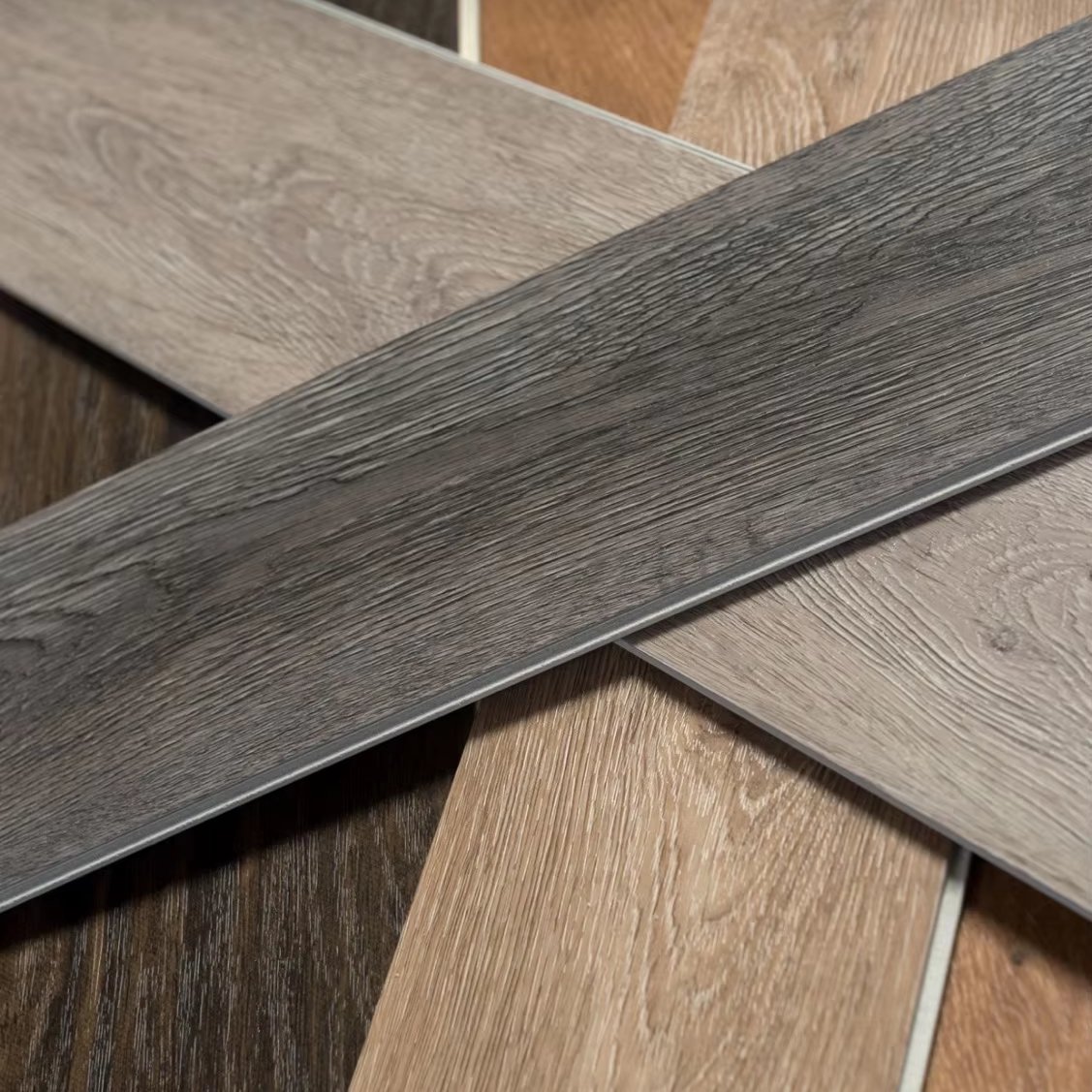 Hotel modern customized rigid core hybrid flooring waterproof 8mm 9mm vinyl floor board spc vinyl flooring