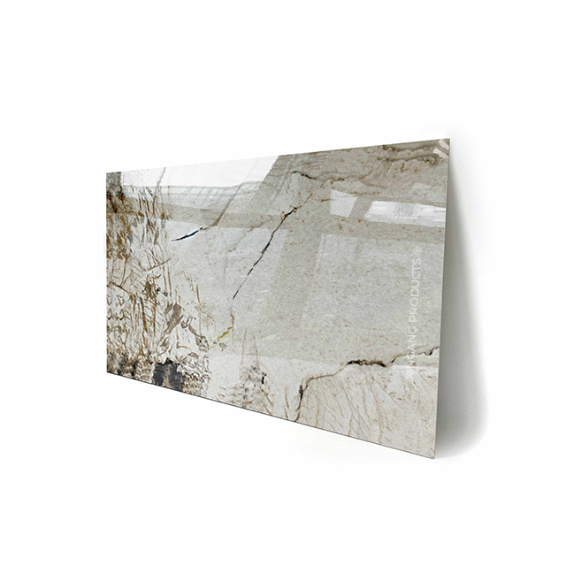 High Glossy Marble Alternative Wall Panel Board PVC UV Marble Sheet For Interior Decoration