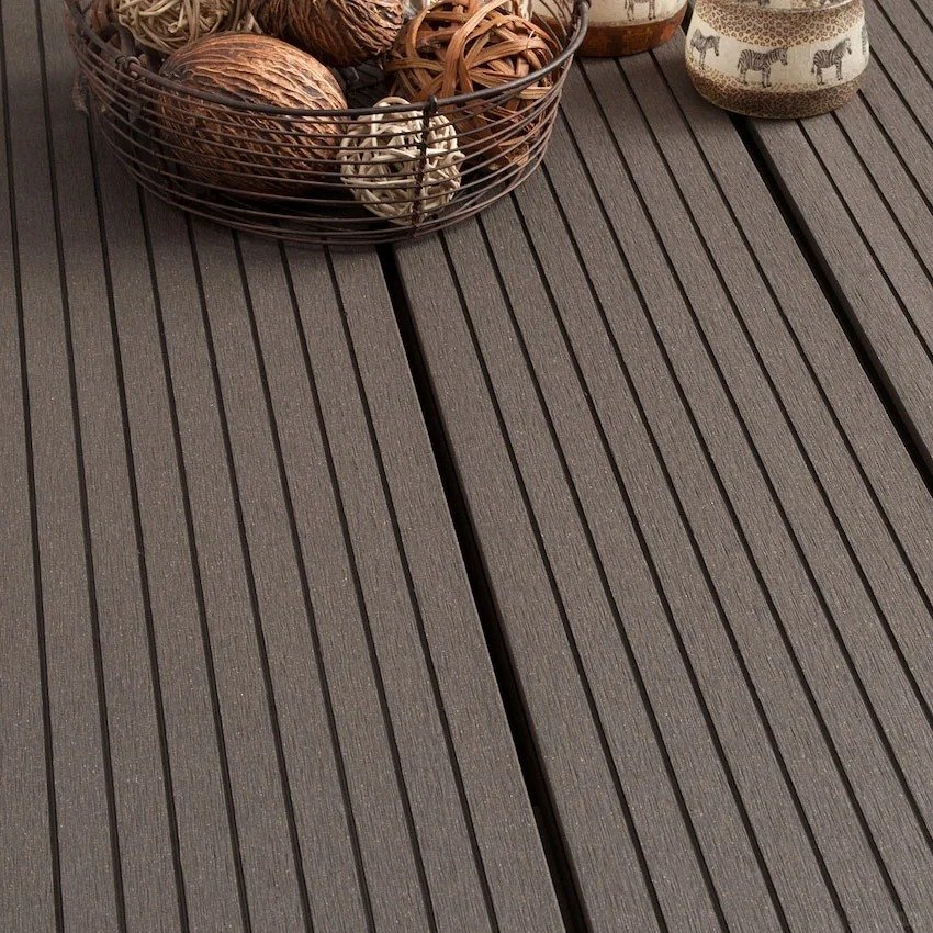 Garden Landscaping & Dcking Environmental Protection WPC Deck Tile outdoor wpc decking