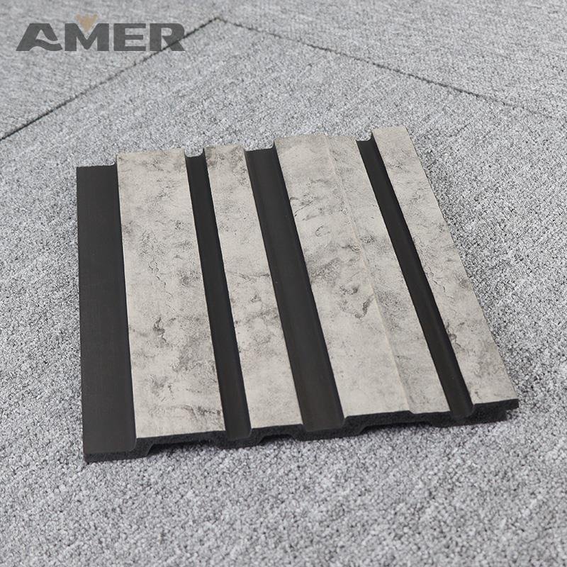 Rongke Hotsale Factory Wholesale Waterproof Decor Fluted PS Wall Panel Wall Interior Sheets Boards