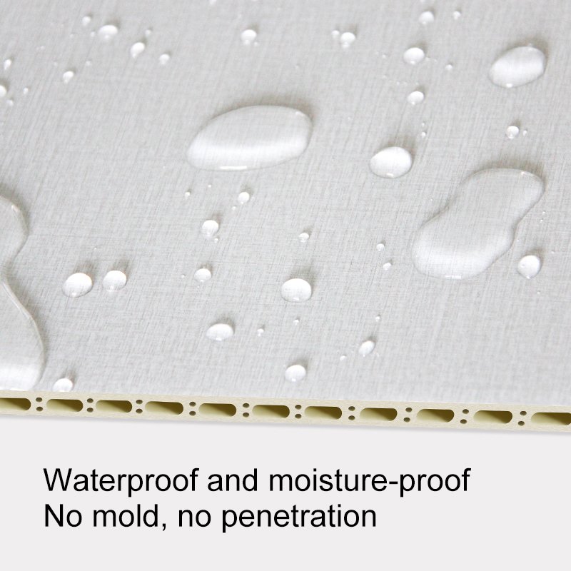 Sample Block Decorative Wpc Integrated Wallboard Other Boards Easy Quick Installation Bamboo Fiber Wall Panels