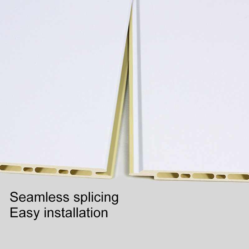 Sample Block Decorative Wpc Integrated Wallboard Other Boards Easy Quick Installation Bamboo Fiber Wall Panels