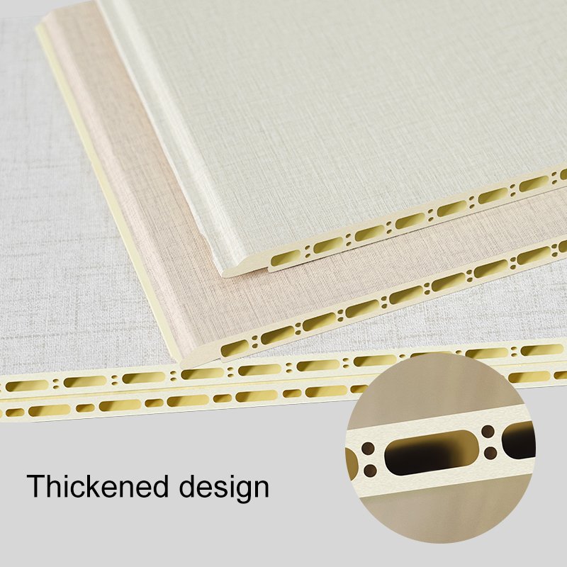 Sample Block Decorative Wpc Integrated Wallboard Other Boards Easy Quick Installation Bamboo Fiber Wall Panels