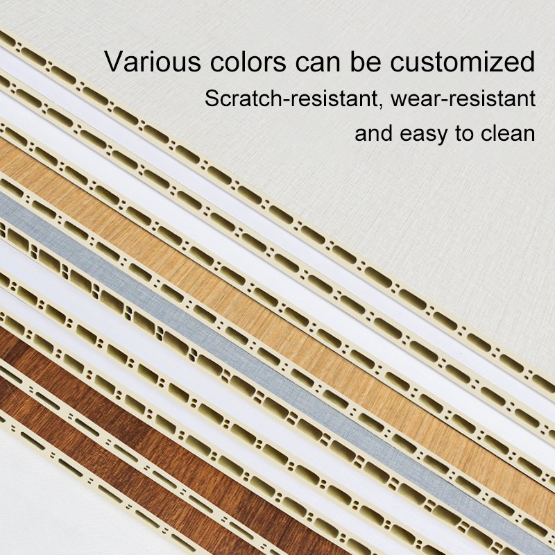 Sample Block Decorative Wpc Integrated Wallboard Other Boards Easy Quick Installation Bamboo Fiber Wall Panels